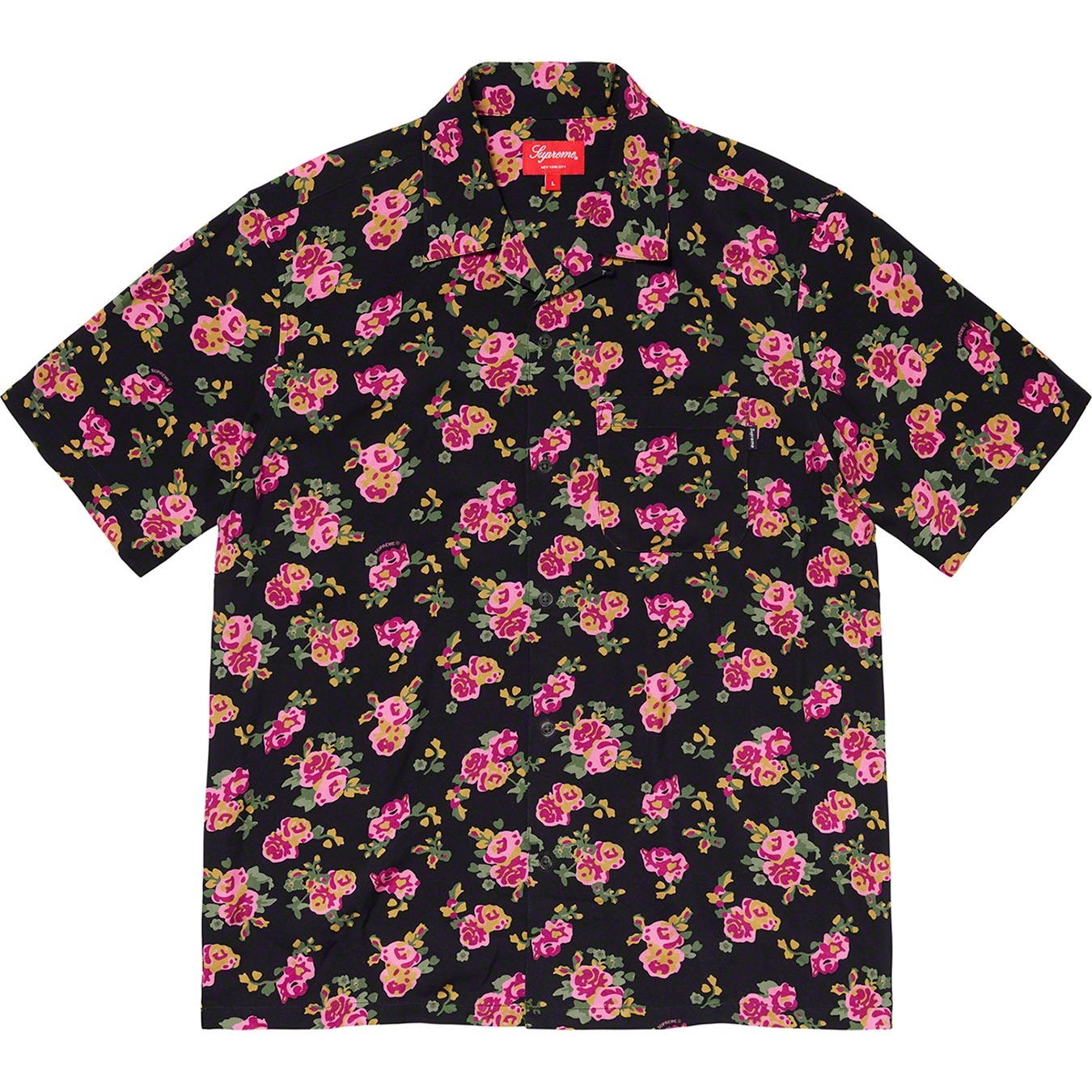 Floral Rayon S/S Shirt view 3